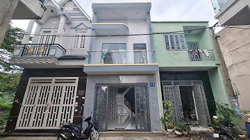 kdc Xuyên Á ngay chân Cầu Lớn Hóc Môn, Nhà Đẹp sổ hồng riêng, bao ngân hàng.