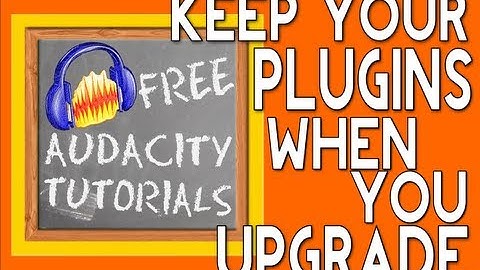 Keep your Audacity Plugins when installing a new version! (2.0.3 - Jan. 2013)