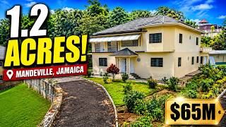 This $65M Mandeville Home Sits on 1.2 Acres! 😲 Luxury Living in Jamaica