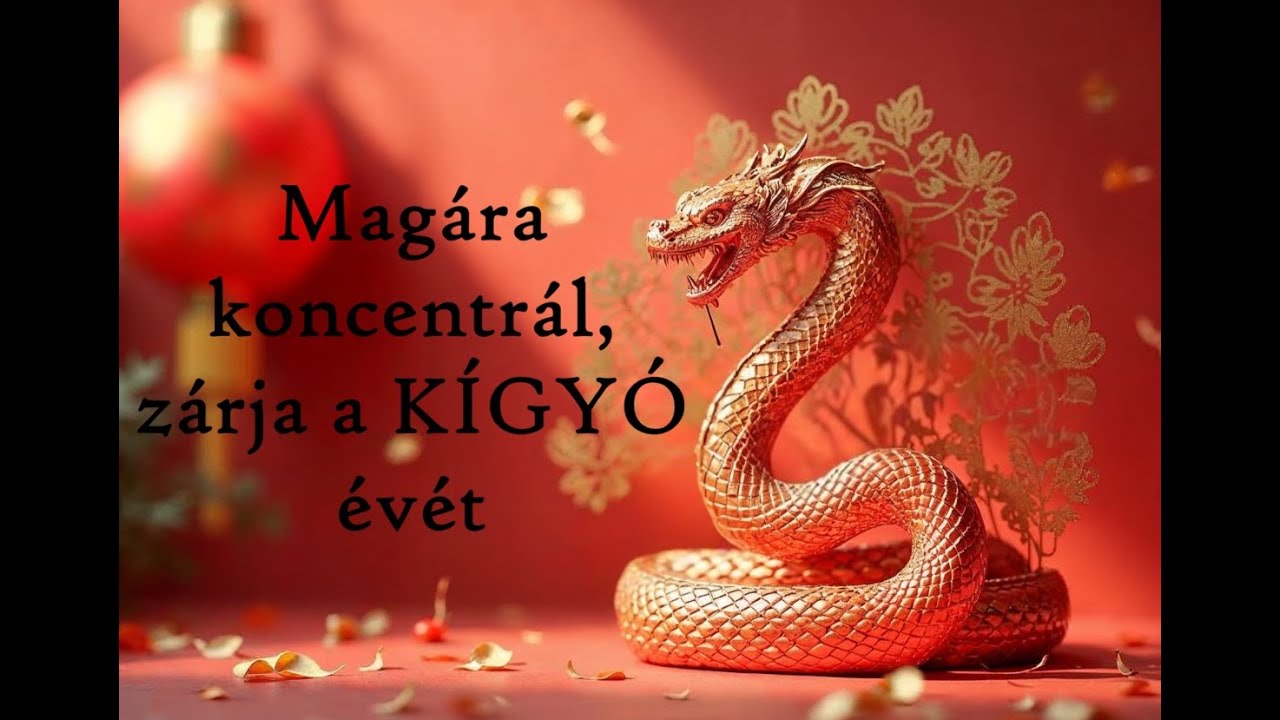 Magára koncentrál, zárja a KÍGYÓ évét - Szerelmi Tarot
