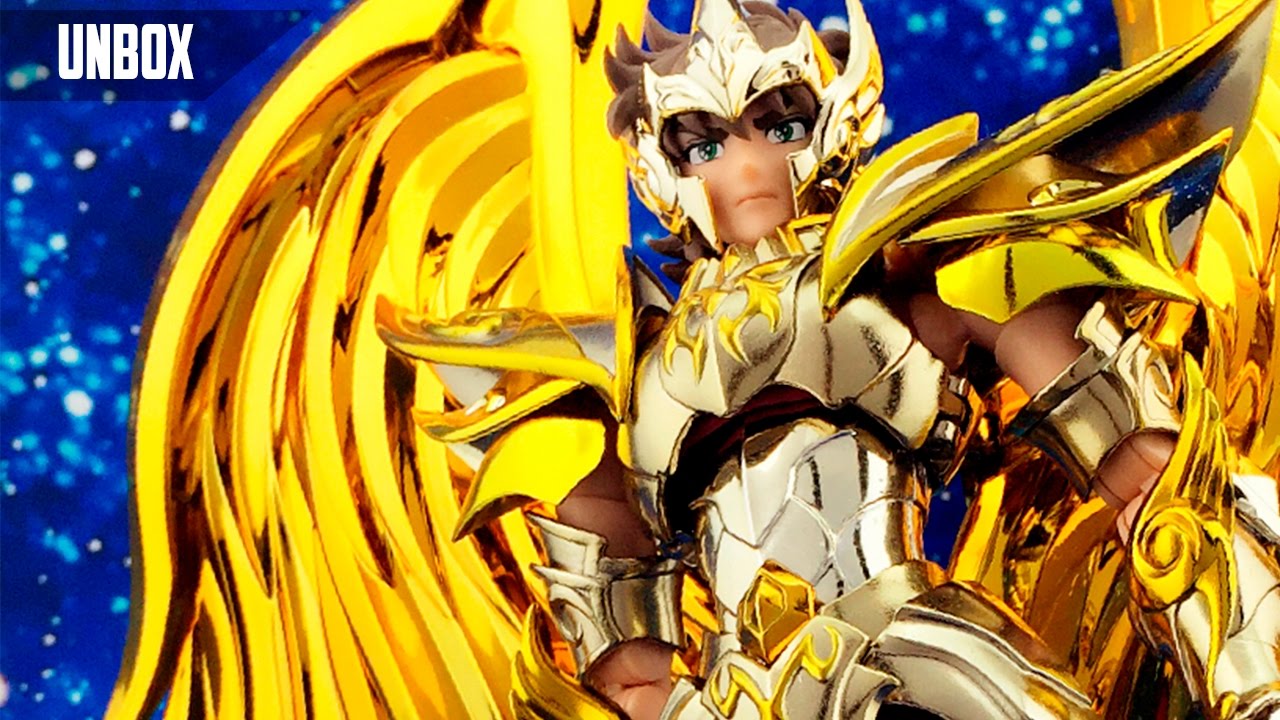 Unbox Cloth Myth Ex Aiolos De Sagitario Soul Of Gold Bandai Allcenter Youtube