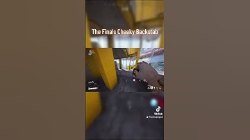 The Finals Cheeky Backstab #backstab #gaming #thefinals #shorts #short #clip