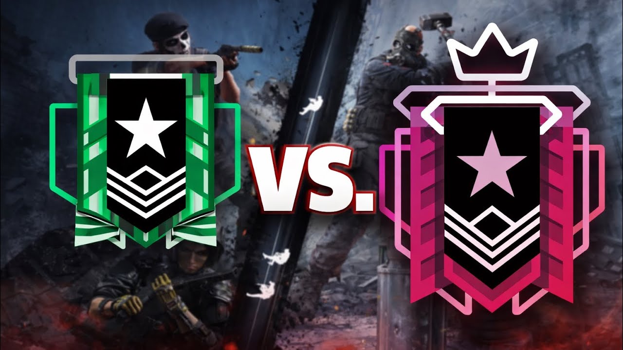 EMERALD VS. CHAMP LOBBIES| Rainbow Six Siege Ranked| Rick Owens is my brother