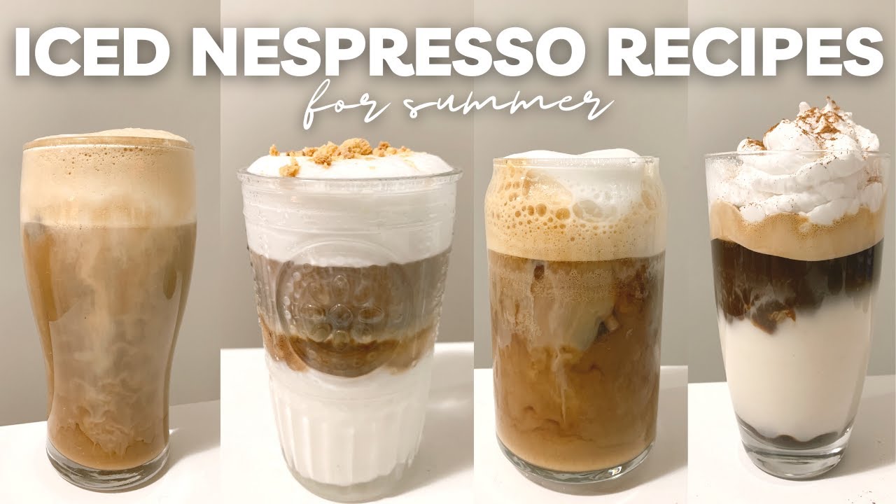 Iced Lungo Macchiato - Nespresso Recipes