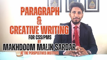 CSS/PMS Paragraph and Creative Writing Tips by Makhdoom Malik Sardar
