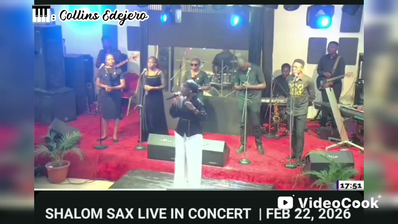 Spoken Word Ministrations hits differently. Shalom Sax 🎷 Concert at SMAC Maitama 