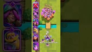 Level 100 EVO Witch vs ALL EVO Cards 😈🔥 INSANE Battles! #ClashRoyale #Shorts