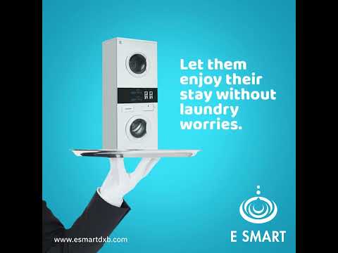 Coin Operated Stacked Washer U0026 Dryer For Hotels