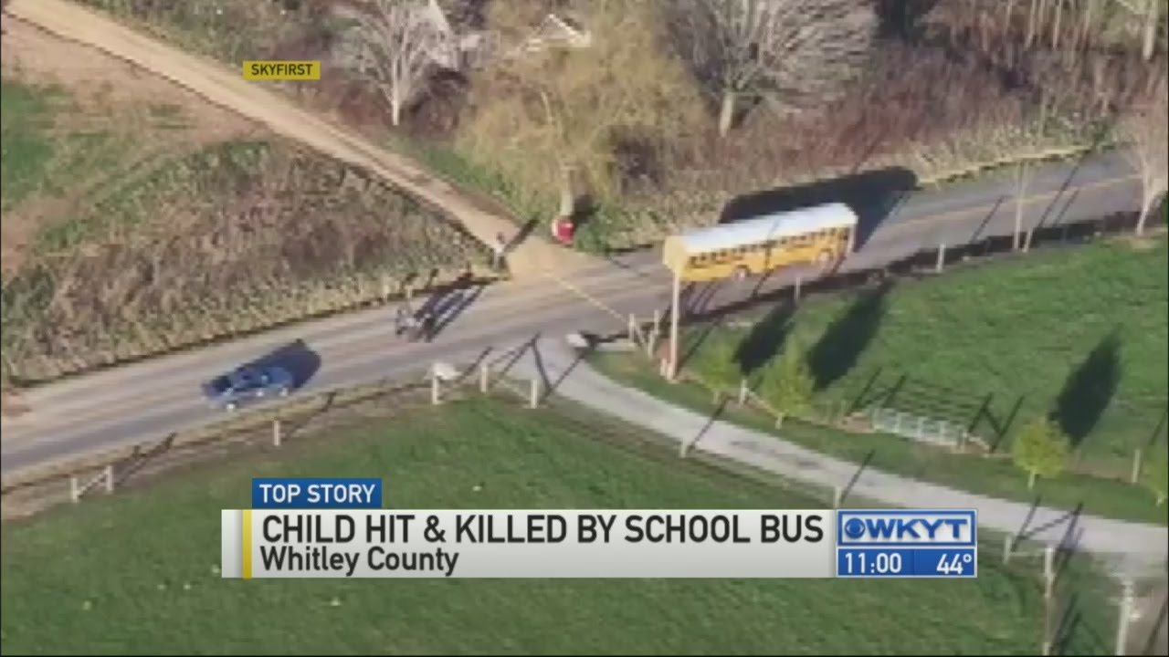 Child hit & killed by school bus - YouTube