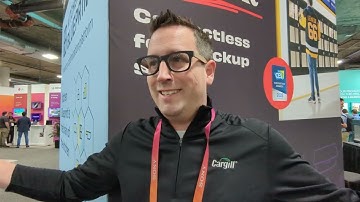 A Look at the Chekt storage locker system  from Cargill at CES 2023