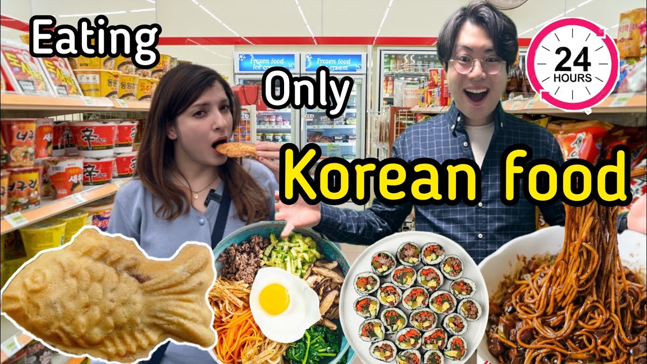 I Only Made Korean Food For 24 Hours 