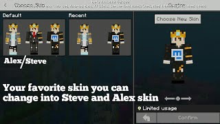 How to make your own skin permanent in minecraft pe screenshot 3
