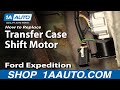 How to Replace Transfer Case Shift Motor 1997-2002 Ford Expedition