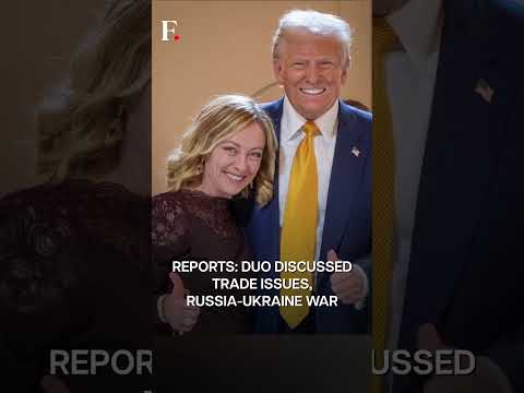 Italian PM Meloni Flies To Florida To Meet Donald Trump | Subscribe to Firstpost