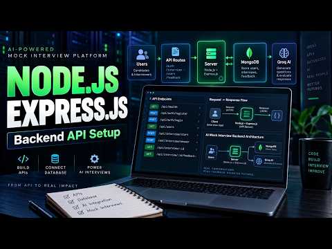 Node.js and Express.js Introduction | Backend API Setup for AI Mock Interview Platform