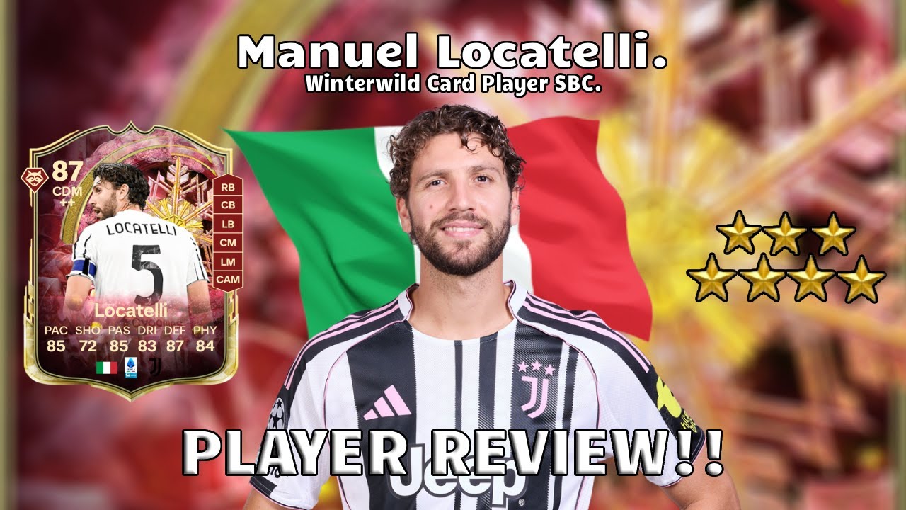 🧱⭐ Обзор игрока Мануэля Локателли с рейтингом 87! SBC с карточкой игрока Winterwild!🔥🧱. FC 26 Ult...