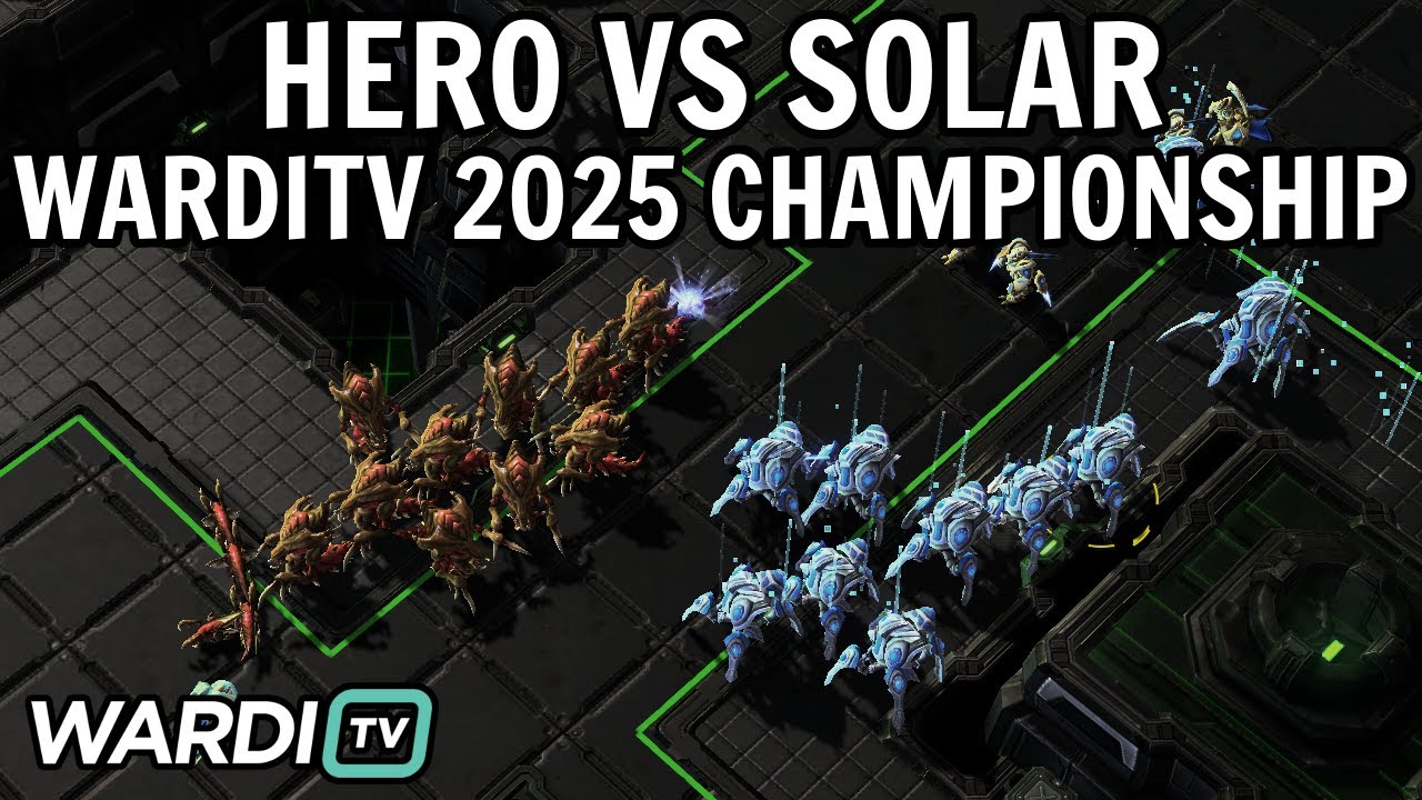 herO vs Solar (PvZ) - WardiTV 2025 Championship [StarCraft 2] - YouTube