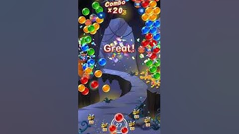 Bubble Shooter Genies - Level 345