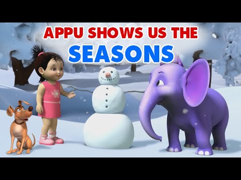 Appu Shows Us The Seasons (4K) - Appu the Yogic Elephant