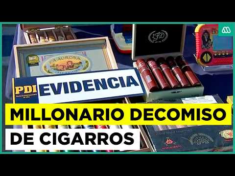 PDI incauta más de 22 millones de cigarrillos de contrabando desde Paraguay