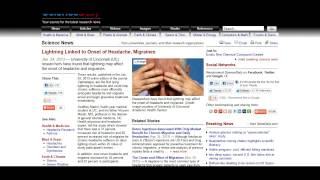 Study Shows Lightning Linked To Headaches, Migraines (25th Jan 2013)