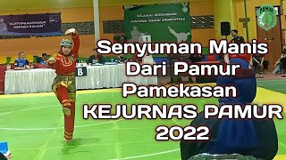 Si Cantik Dari Pamur Pamekasan  Kejurnas Pamur 2022  Seni Kembangan Putri Pamekasan