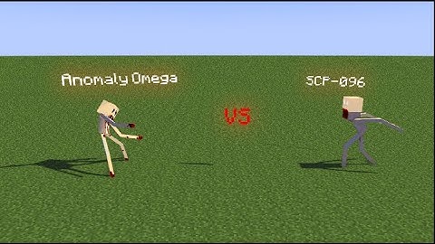 Anomaly Omega vs SCP-096 | Minecraft Animation
