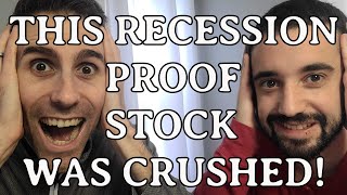 This Recession Proof Stock was CRUSHED! |  Time to Buy this Dividend Growth Stock?