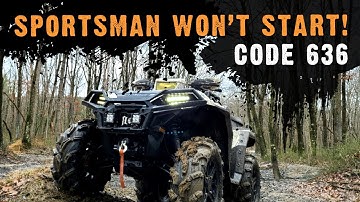 Polaris Sportsman 850 diagnostic code 636