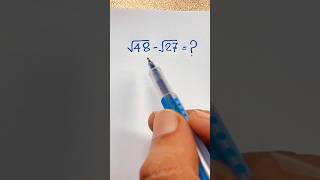 Square roots Maths problems #math #shorts #squareroot