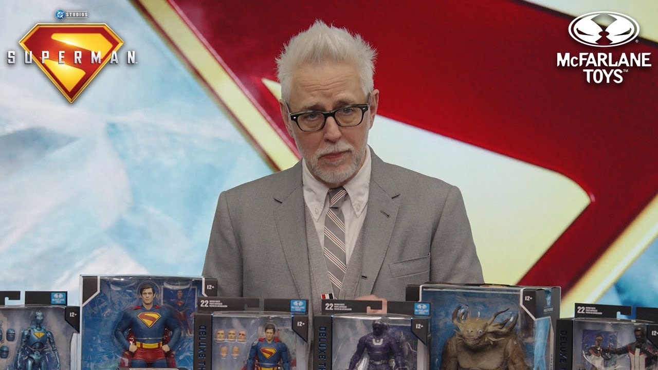James Gunn & Todd McFarlane Showcase DC Studios Superman™ Collectibles From McFarlane Toys!