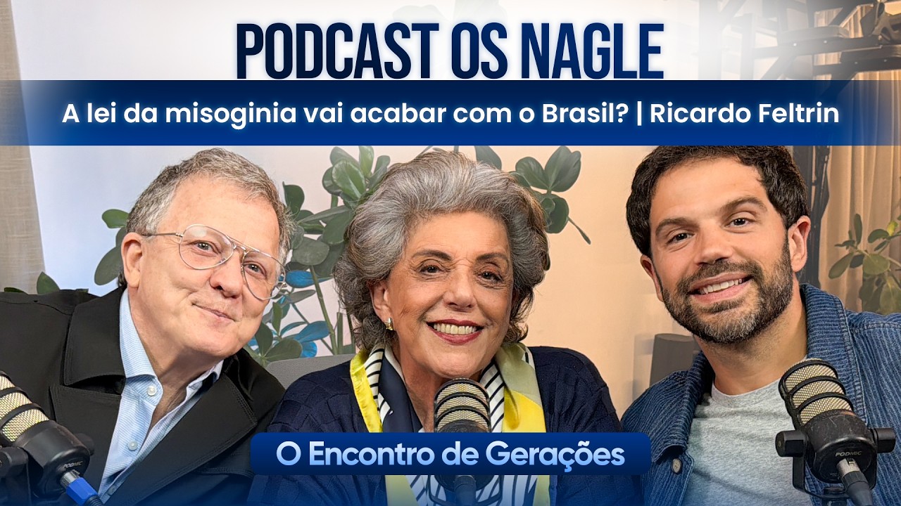Capa do episódio: Ricardo Feltrin: lei da misoginia muda o Brasil pra pior