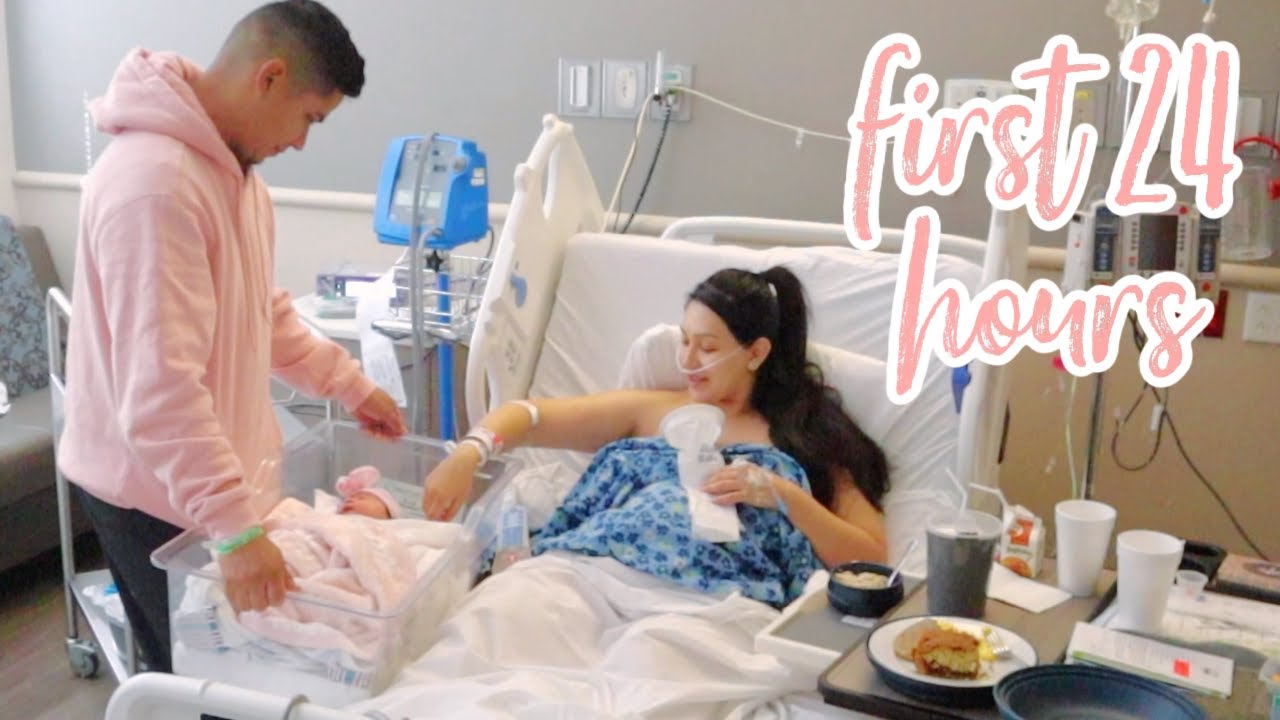 FIRST 24 HOURS WITH A NEWBORN YouTube