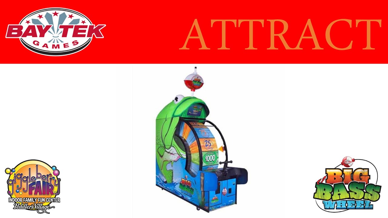 Big Bass Wheel Attract Mode YouTube