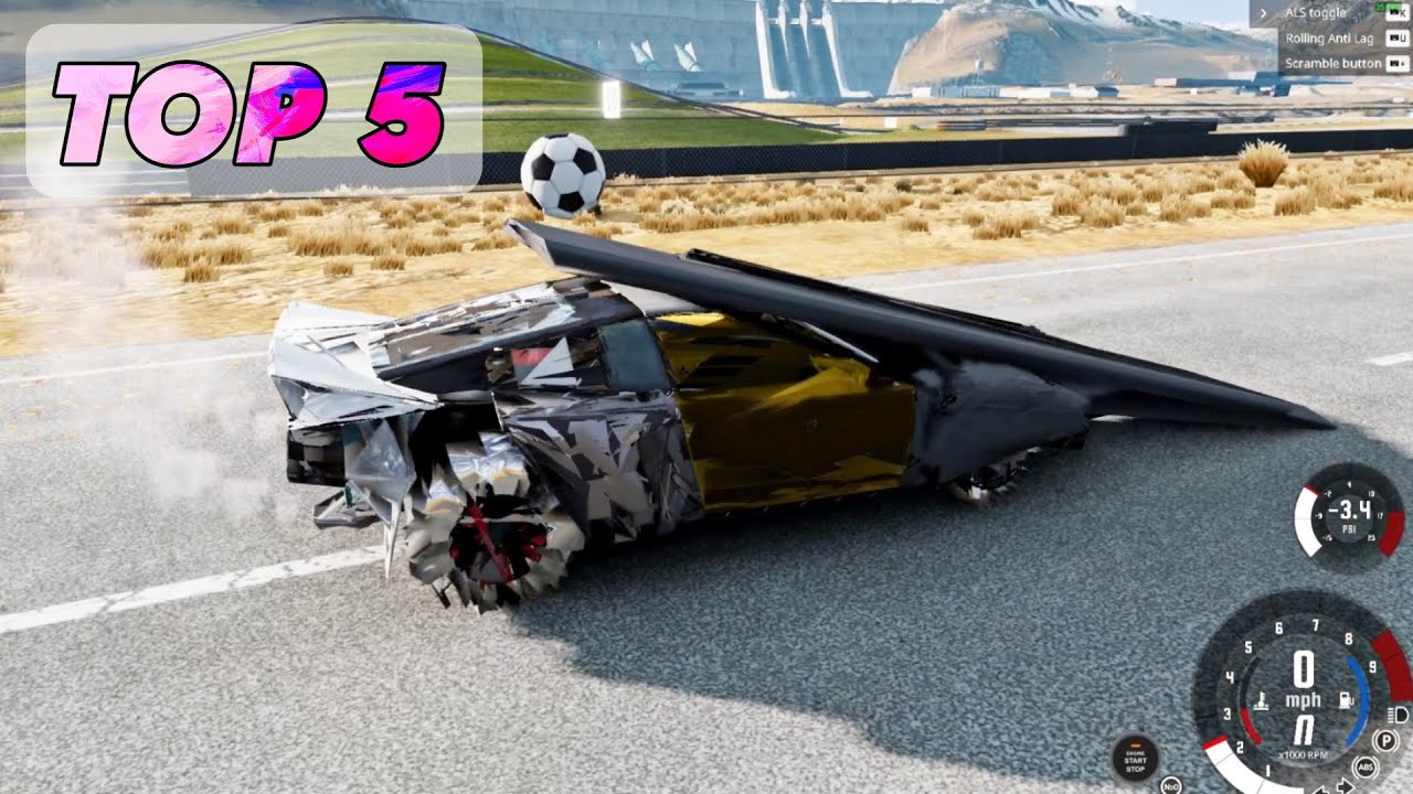 Ready go to ... https://youtu.be/Al7U_HqiAjk [ TOP 5 SUPER CAR STUNT ð± #2023 BEAMNG DRIVE]