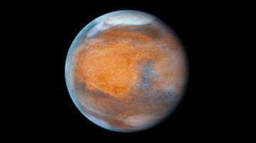 Mars Rotation - Hubble Space Telescope - 35th Anniversary