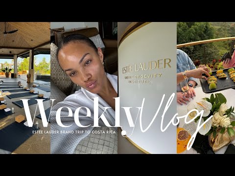 weekly vlog! brand trip to costa rica + wellness + reset + spa days & more! allyiahsface vlogs