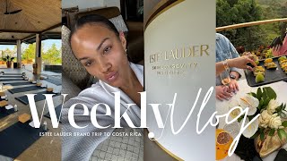 weekly vlog! brand trip to costa rica + wellness + reset + spa days &amp; more! allyiahsface vlogs