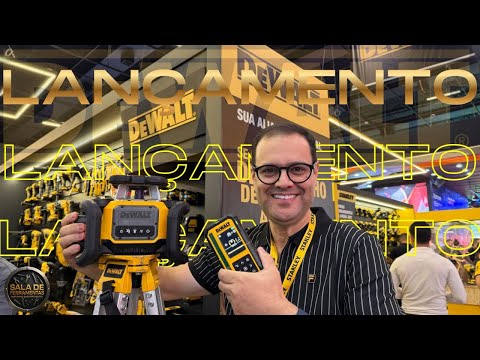 Lançamento Dewalt Feicon2026: potência que constrói o futuro, tecnologia e precisão juntas.