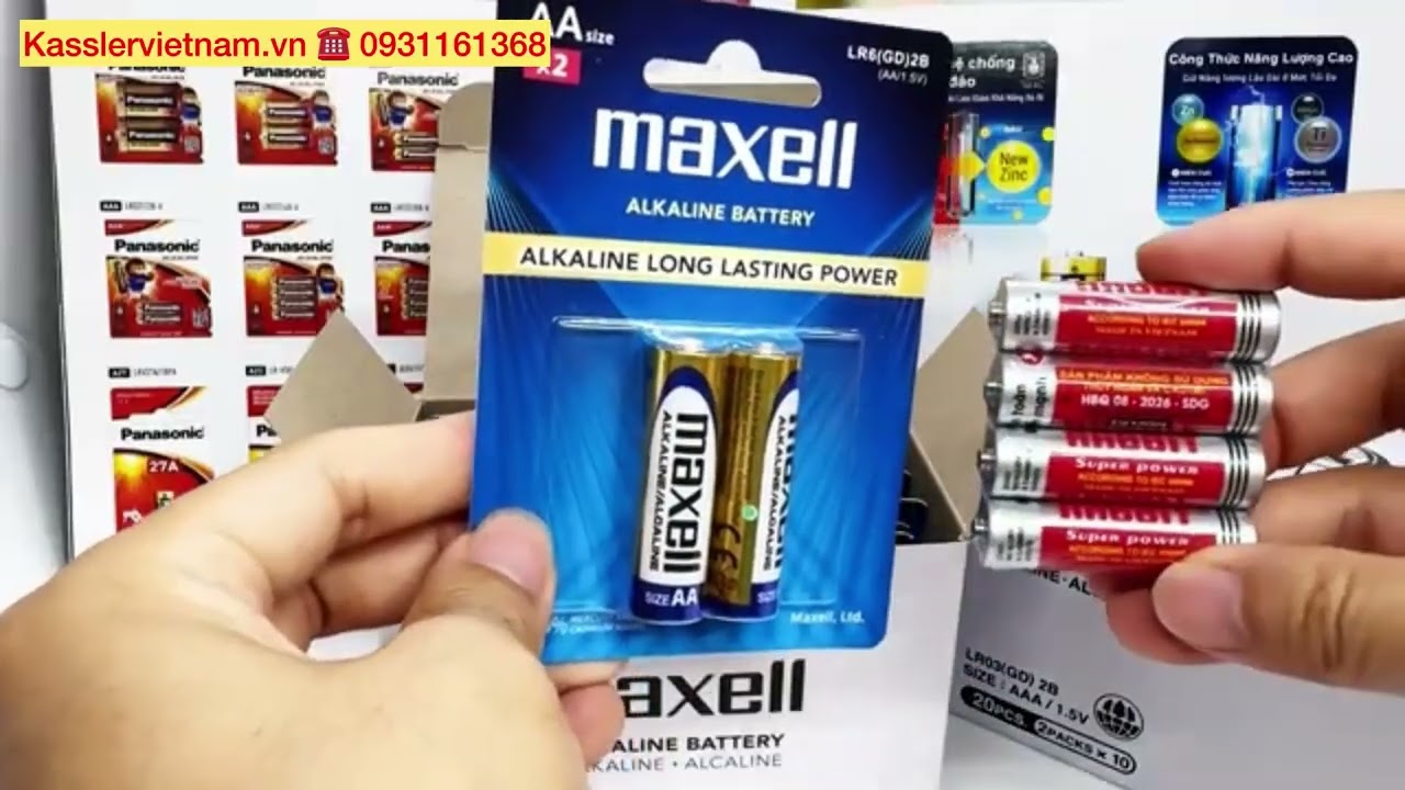 Phân Biệt Pin Alkaline Thật Giả