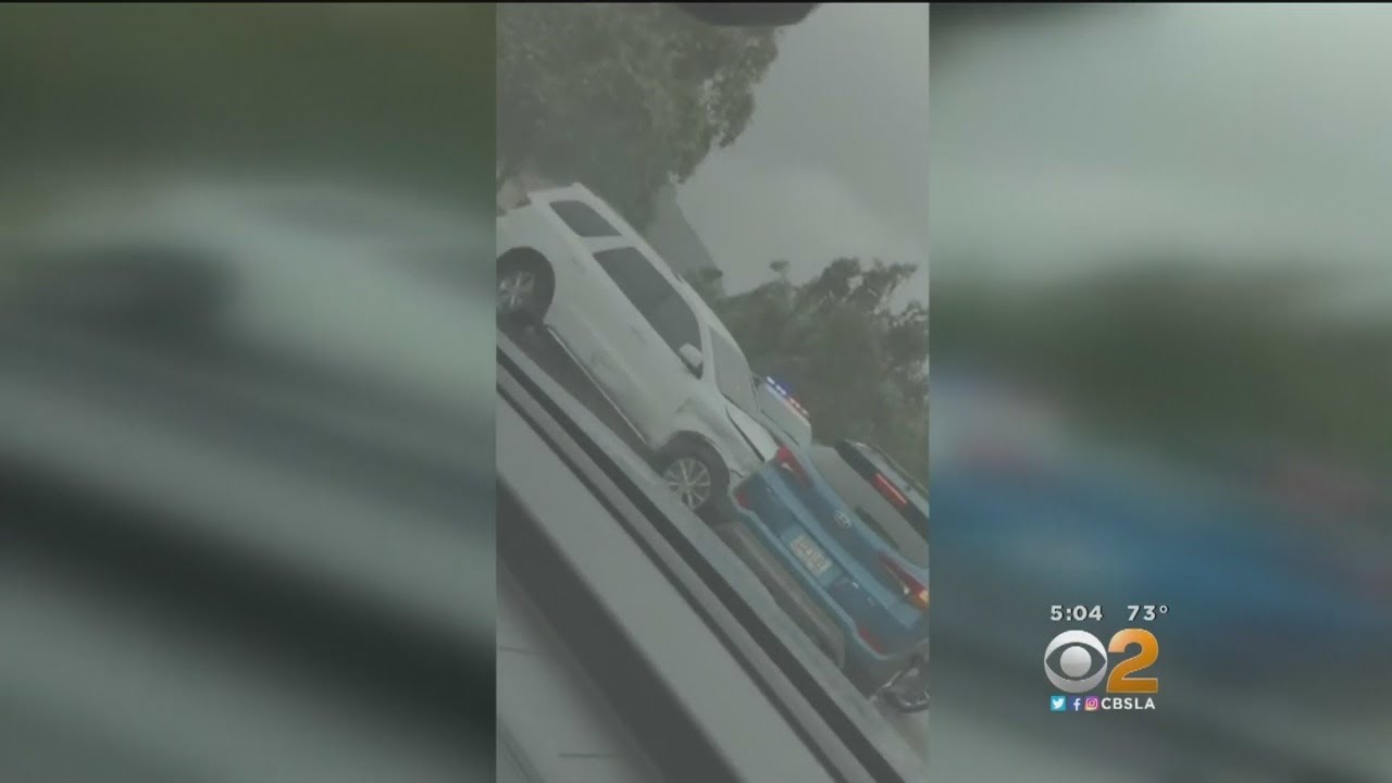 Caught On Camera: Carjacking Suspect Arrested After Wild Pursuit ...