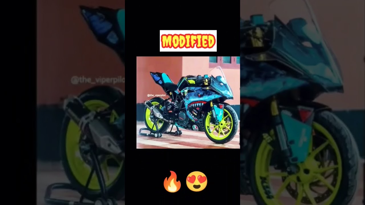 Bikes normal vs Modified 😱🔥
