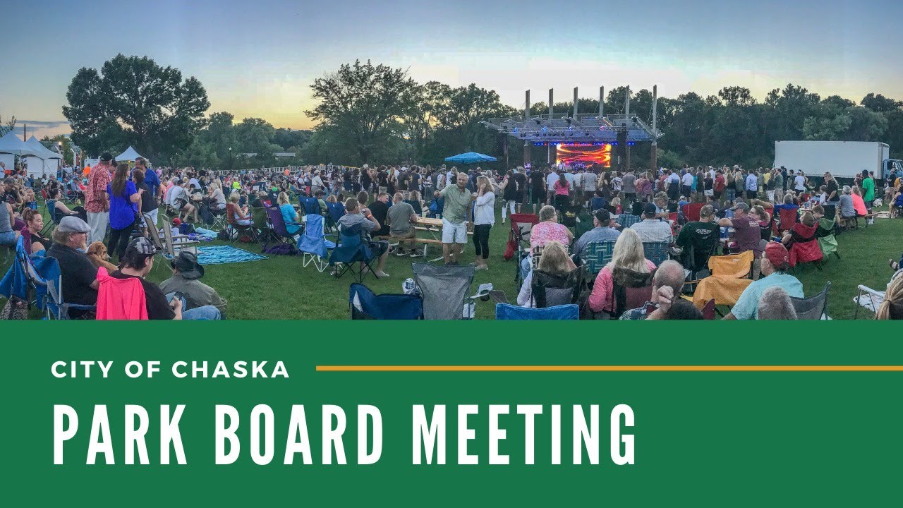 Chaska Park Board Meeting 12.14.20
