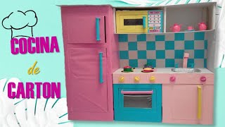 Como Hacer Una Cocina De Carton - Hola Paola