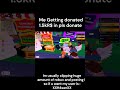 Watch Me Get 1.5k Robux Instantly In PLS DONATE!