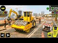 Road side construction 2026 jcb and truck simulator game | jcb and truck simulator game | #game