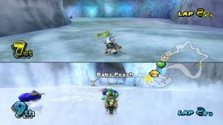 Mario Kart - Random splitscreen action pt. 1