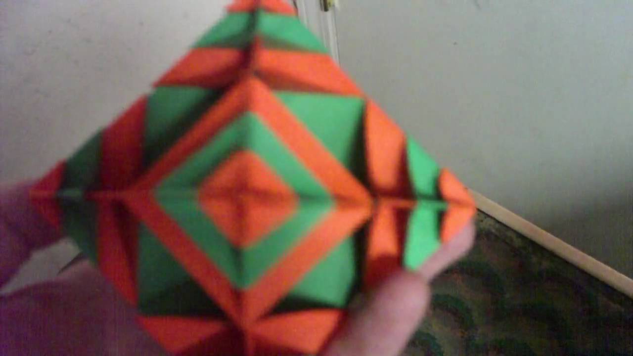 Origami Scaled Octahedron