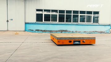 Heavy Duty AGV Transfer Car Trolley with Magnetic Tape Strip