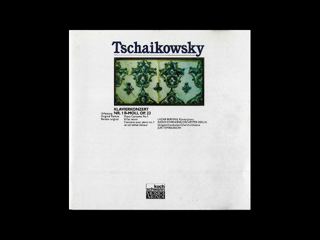 Tchaïkovsky - Concerto pour piano n°1:1er mvt : D.Matsuev / Orch Philh St Petersbourg / Y.Temirkanov